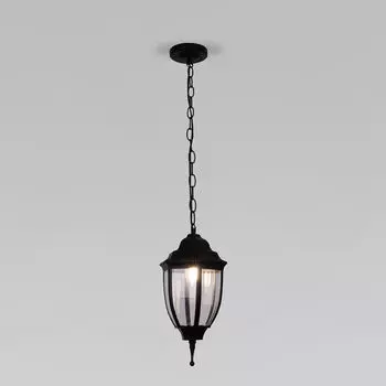 Уличный подвесной светильник Elektrostandard Feba Feba H черный (35147