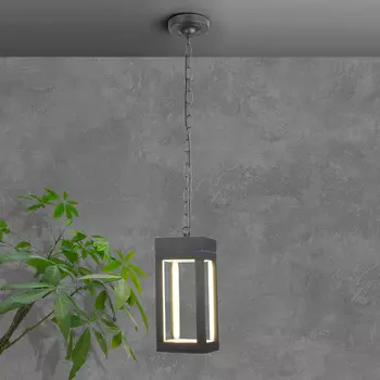 Уличный подвесной светильник Elektrostandard Frame 1528 TECHNO LED Fra