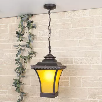 Уличный подвесной светильник Elektrostandard Libra Libra H венге (GLXT