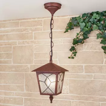 Уличный подвесной светильник Elektrostandard Lyra Lyra H брауни (GL 10