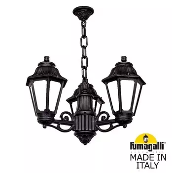 Уличный подвесной светильник Fumagalli Anna E22.120.S30.AYF1R