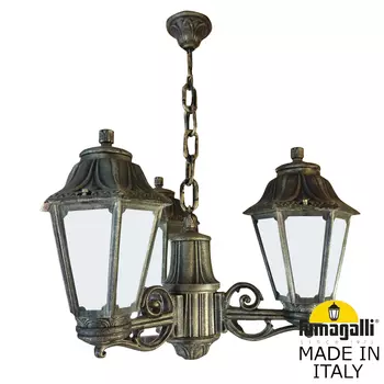 Уличный подвесной светильник Fumagalli Anna E22.120.S30.BYF1R