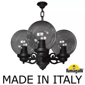 Уличный подвесной светильник Fumagalli Globe 250 G25.120.S30.AZE27