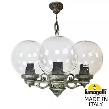 Уличный подвесной светильник Fumagalli Globe 250 G25.120.S30.BXF1R