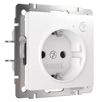 Умная розетка Wi-Fi Werkel W1171601/ Розетка Wi-Fi (белый)