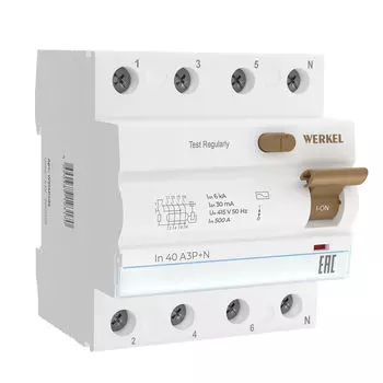 Устройство защитного отключения Werkel W914P406 / Устройство защитного