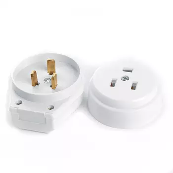 Вилка с розеткой разборные для плит Stekker Ppg32-52-20 39469