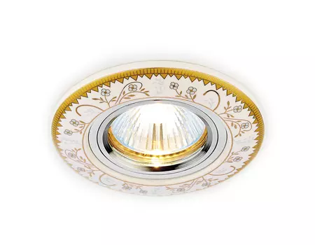 Встраиваемый светильник Ambrella Ceramo D5530 W/YL