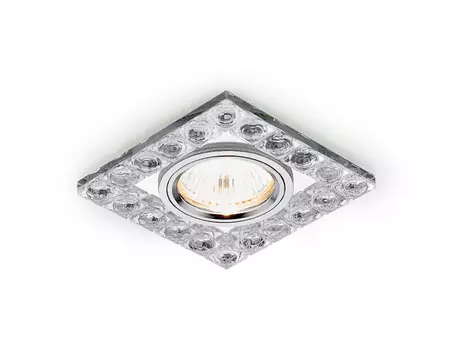 Встраиваемый светильник Ambrella Crystal K123 CH