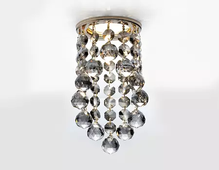 Встраиваемый светильник Ambrella Crystal K205C KF/G