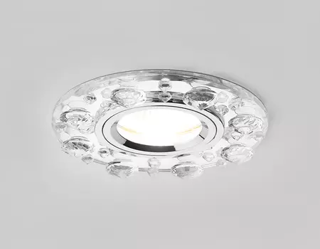 Встраиваемый светильник Ambrella Crystal K225 CH