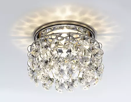Встраиваемый светильник Ambrella Crystal K3221 CL/CH