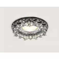 Встраиваемый светильник Ambrella Crystal K370 BK