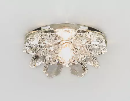 Встраиваемый светильник Ambrella Crystal K440 CH