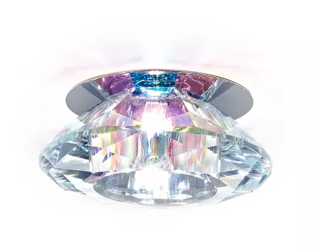 Встраиваемый светильник Ambrella Crystal Spot D8016 Multi/CH