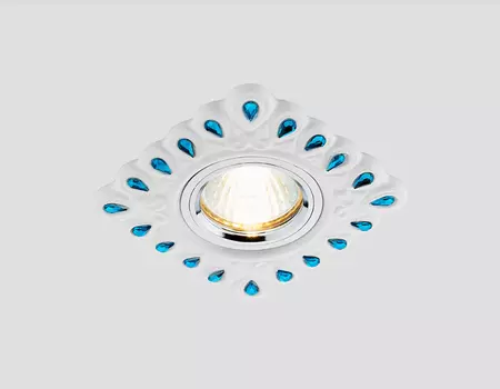 Встраиваемый светильник Ambrella D5550 W/GR