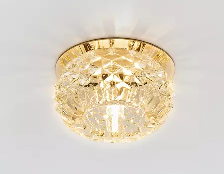 Встраиваемый светильник Ambrella Design D7323 CL/G