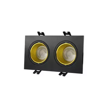 Встраиваемый светильник Denkirs DK3021 DK3072-BK+YE