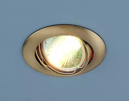 Встраиваемый светильник Elektrostandard 104S 104S MR16 SB бронза