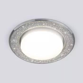 Встраиваемый светильник Elektrostandard 1071 GX53 1072 GX53 SL/СН сере
