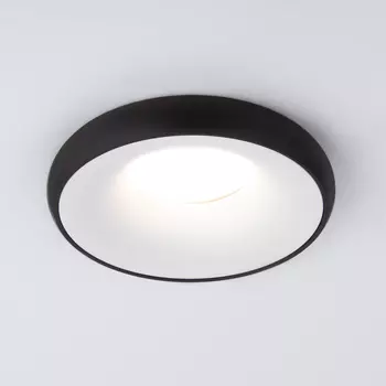 Встраиваемый светильник Elektrostandard 118 MR16 белый/черный