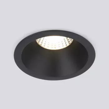 Встраиваемый светильник Elektrostandard 15266 15266/LED 7W 4200K BK че