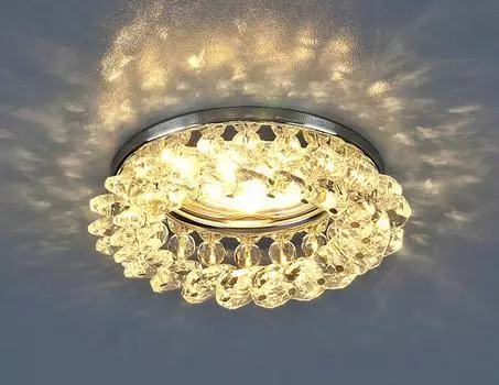 Встраиваемый светильник Elektrostandard 206 206 MR16 CH/CL хром/прозрачный