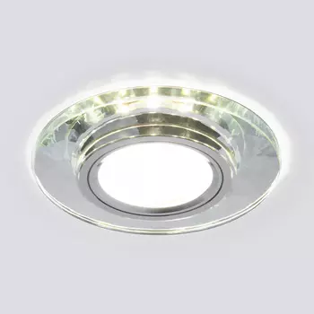 Встраиваемый светильник Elektrostandard 2228 MR16 SL зеркальный/серебр