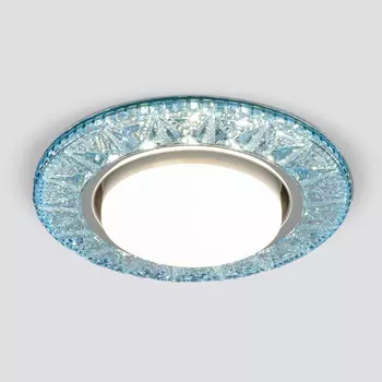 Встраиваемый светильник Elektrostandard 3022 3022 GX53 BL лазурный