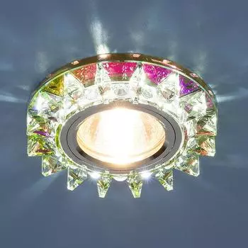 Встраиваемый светильник Elektrostandard 6037 6037 MR16 MLT мульти/хром