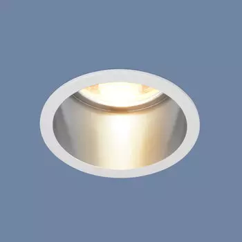 Встраиваемый светильник Elektrostandard 7004 7004 MR16 WH/SL белый/сер