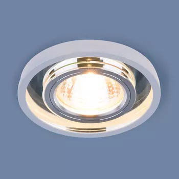 Встраиваемый светильник Elektrostandard 7021 7021 MR16 SL/WH зеркальны