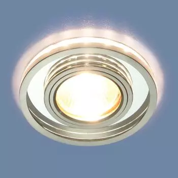 Встраиваемый светильник Elektrostandard 7021 7021 MR16 SL/CH зеркальный/хром