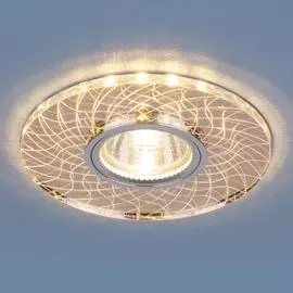 Встраиваемый светильник Elektrostandard 8091 8091 MR16 SL/GD зеркальны