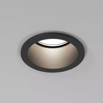 Встраиваемый светильник Elektrostandard Moll 25002/01 GU10 чёрный