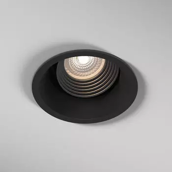 Встраиваемый светильник Elektrostandard Punto 25016/01 GU10 черный