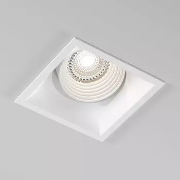 Встраиваемый светильник Elektrostandard Punto 25017/01 GU10 белый