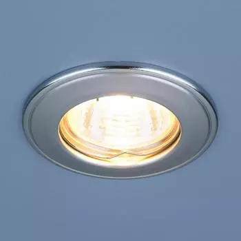 Встраиваемый светильник Elektrostandart Точечный светильник 7002 MR16 SL матовое серебро