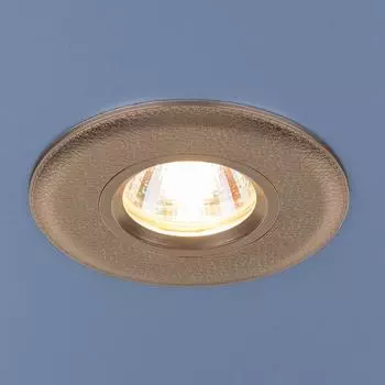 Встраиваемый светильник Elektrostandart Точечный светильник 107 MR16 GD золото