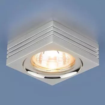 Встраиваемый светильник Elektrostandart Точечный светильник 6064 MR16 CH хром