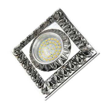 Встраиваемый светильник Elvan TCH-6121SQ-GU-10-Ch