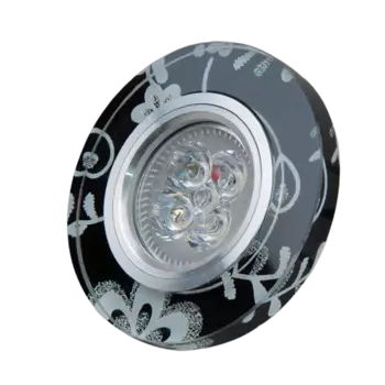 Встраиваемый светильник Elvan TCH-8260/3W-MR16-5.3-Bk