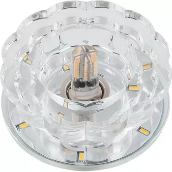 Встраиваемый светильник Fametto Luciole DLS-L124 G9 GLASSY/CLEAR