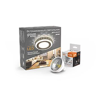 Встраиваемый светильник Gauss Backlight BL082P