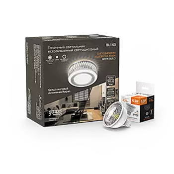 Встраиваемый светильник Gauss Backlight BL143P