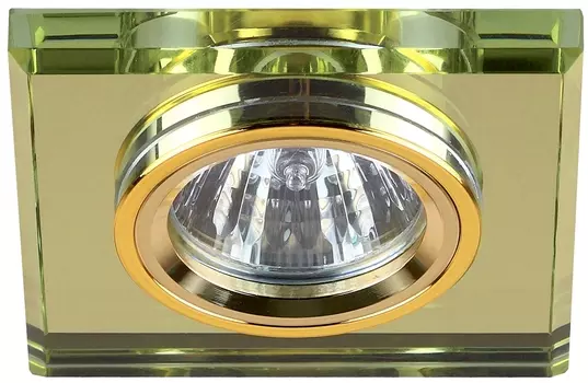 Встраиваемый светильник ЭРА DK8 GD/YL