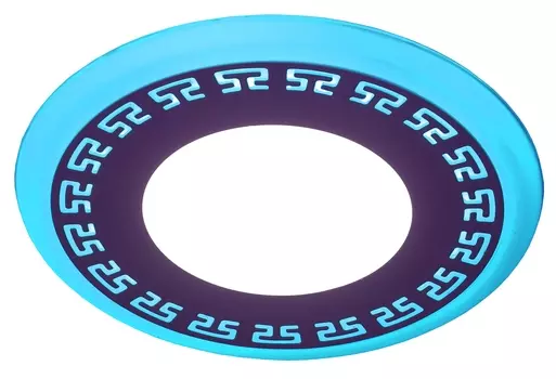 Встраиваемый светильник ЭРА DK LED 12-6 BL