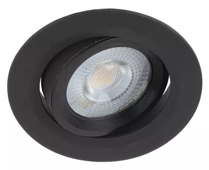Встраиваемый светильник ЭРА KL LED 22A-5 4K BK