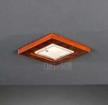 Встраиваемый светильник La Lampada 394 SPOT 394/1.02 Palissandro