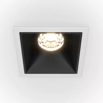 Встраиваемый светильник Maytoni Alfa LED DL043-01-10W3K-D-SQ-WB